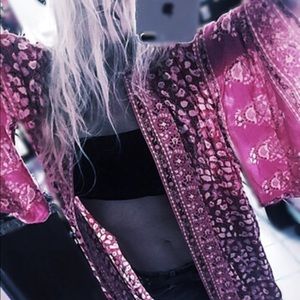 Spell Pink Floral Jacket